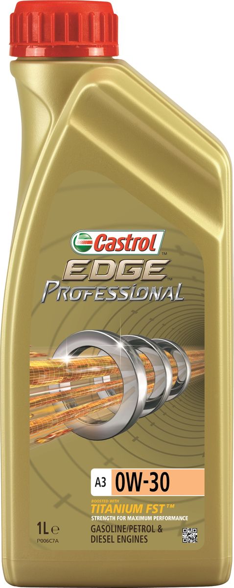 фото Масло моторное Castrol "Edge Professional", синтетическое, A3 0W-30, 1 л