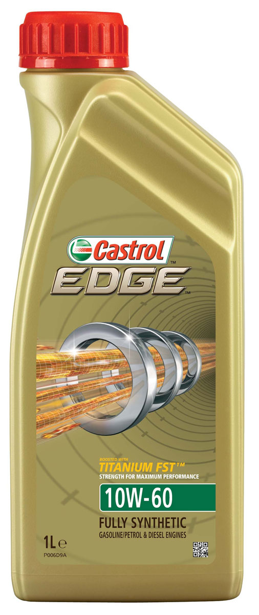 фото Масло моторное Castrol "Edge", синтетические, 10W-60, 1 л