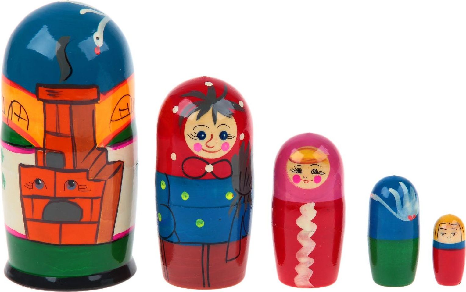 фото Sima-land Матрешка-сказка Гуси-Лебеди Rntoys