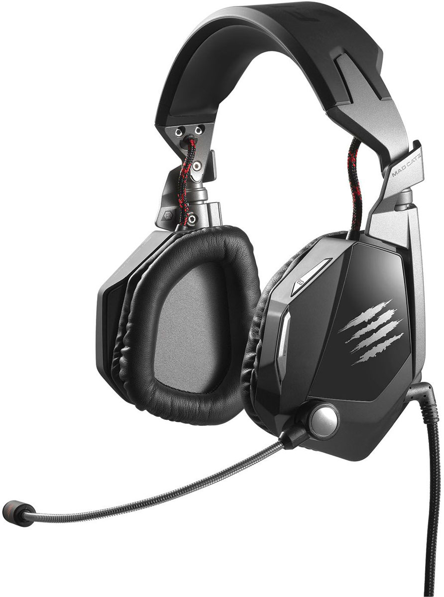 фото Mad Catz F.R.E.Q.5 Stereo Headset, Black игровые наушники