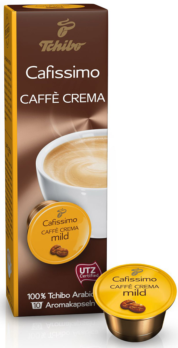 фото Cafissimo Caffe Crema Mild кофе в капсулах, 10 шт