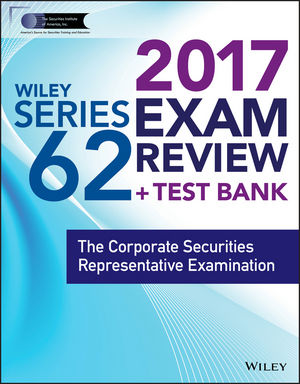 фото Wiley FINRA Series 62 Exam Review 2017 John wiley and sons, ltd