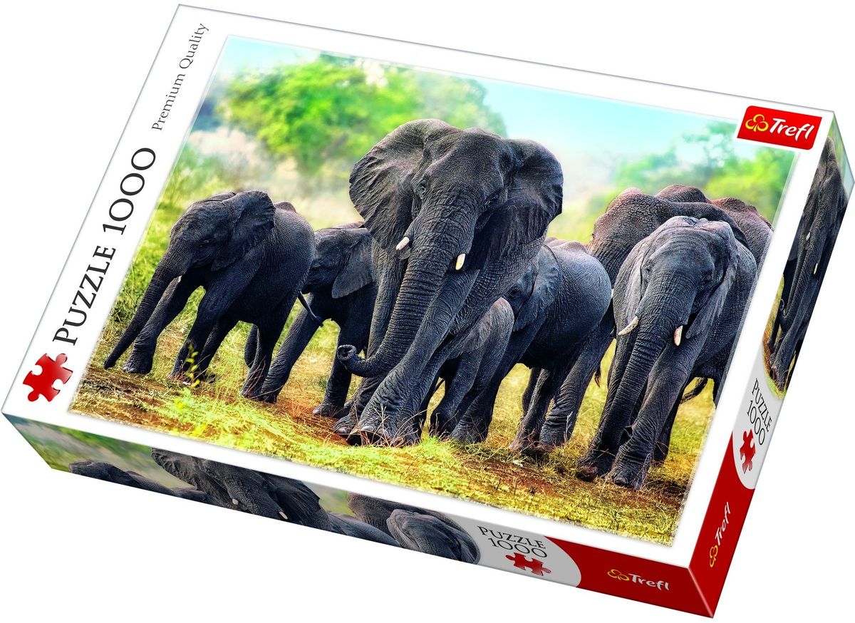 Trefl Пазл Африканские слоны