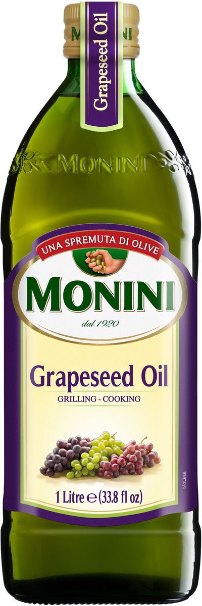 фото Monini Grapeseed Oil масло из виноградных косточек, 1 л