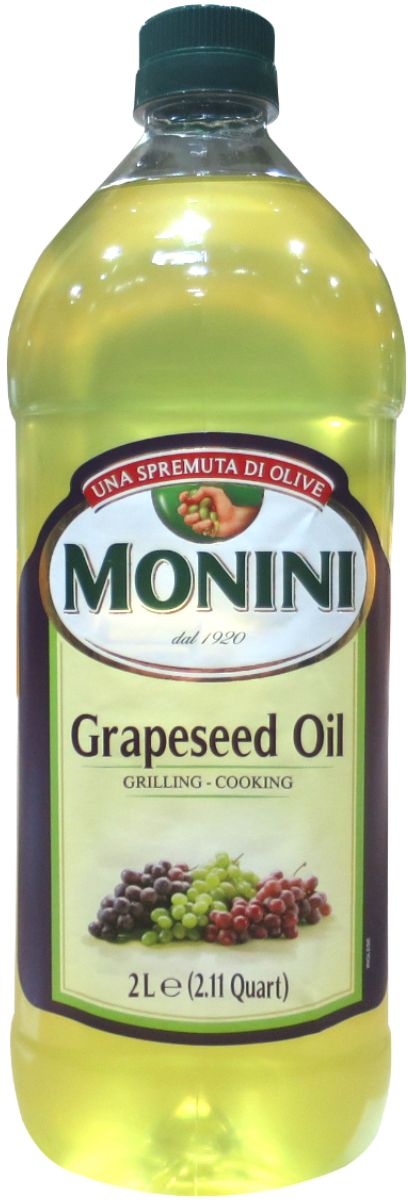 фото Monini Grapeseed Oil масло из виноградных косточек, 2 л