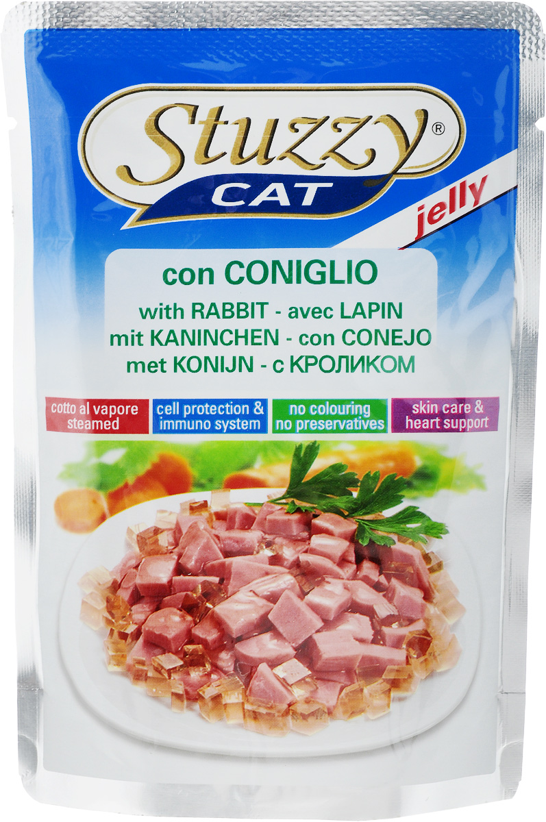фото Консервы для кошек Stuzzy "Stuzzy Cat", кролик в желе, 100 г Stuzzy / штуззи