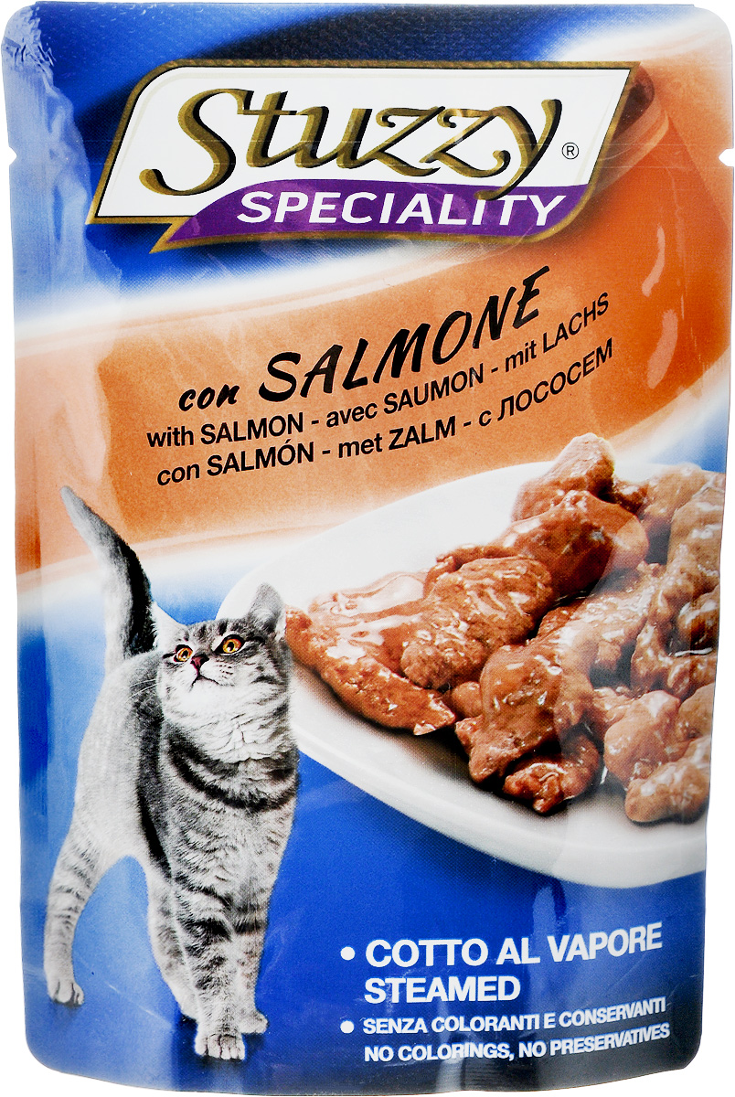 фото Консервы для кошек Stuzzy "Speciality", с лососем, 100 г Stuzzy / штуззи