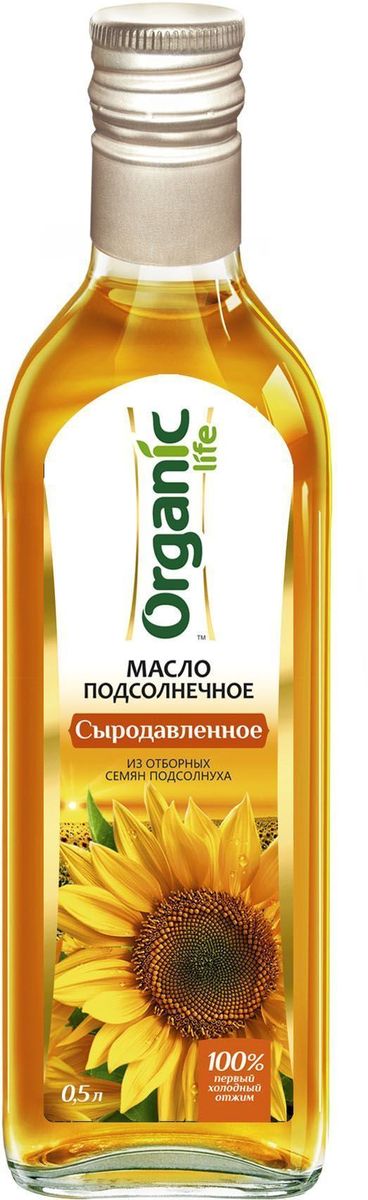 Масло подсолнечное Сыродавленное 500мл