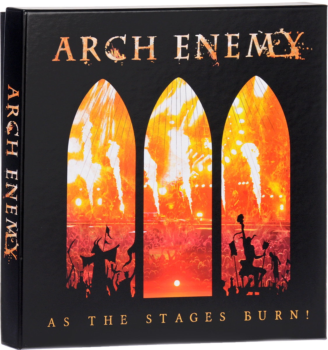 Arch Enemy. As the Stages Burn! (CD + DVD + Blu-ray) подарочное издание. Arch Enemy - as the Stages Burn! Blu-ray. Arch Enemy as the Stages Burn. Arch Enemy. As the Stages Burn! (CD + DVD + Blu-ray).