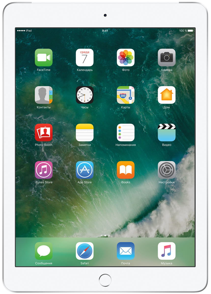 фото 9.7" Планшет Apple iPad 9.7" Wi-Fi + Cellular (2017), 32 GB, серебристый