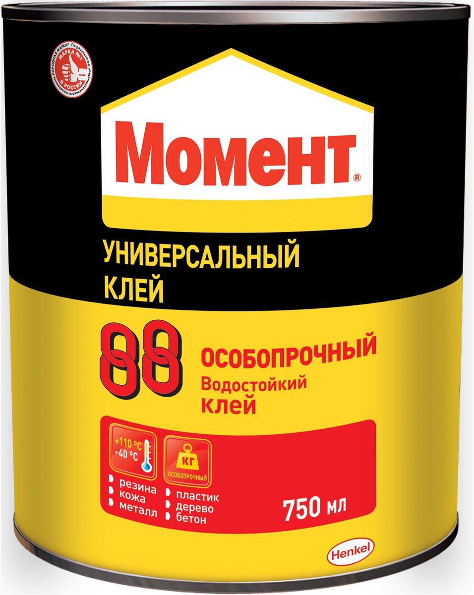 Момент Клей хозяйственный 750 мл, 1 шт. - купить с доставкой по выгодным  ценам в интернет-магазине OZON (633212904)