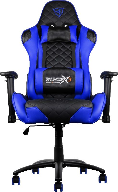 фото ThunderX3 TGC12, Black Blue профессиональное геймерское кресло