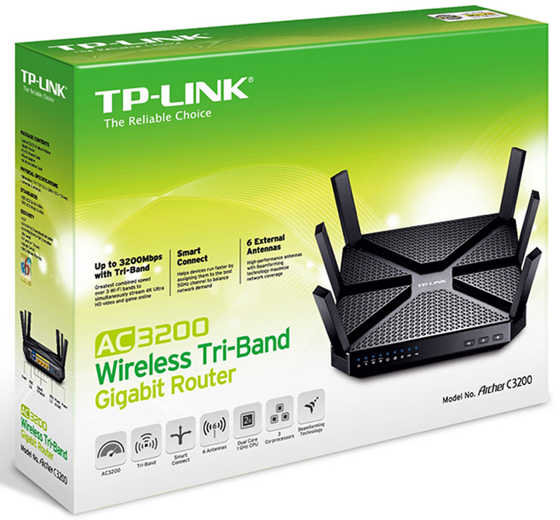 фото TP-Link Archer C3200 маршрутизатор