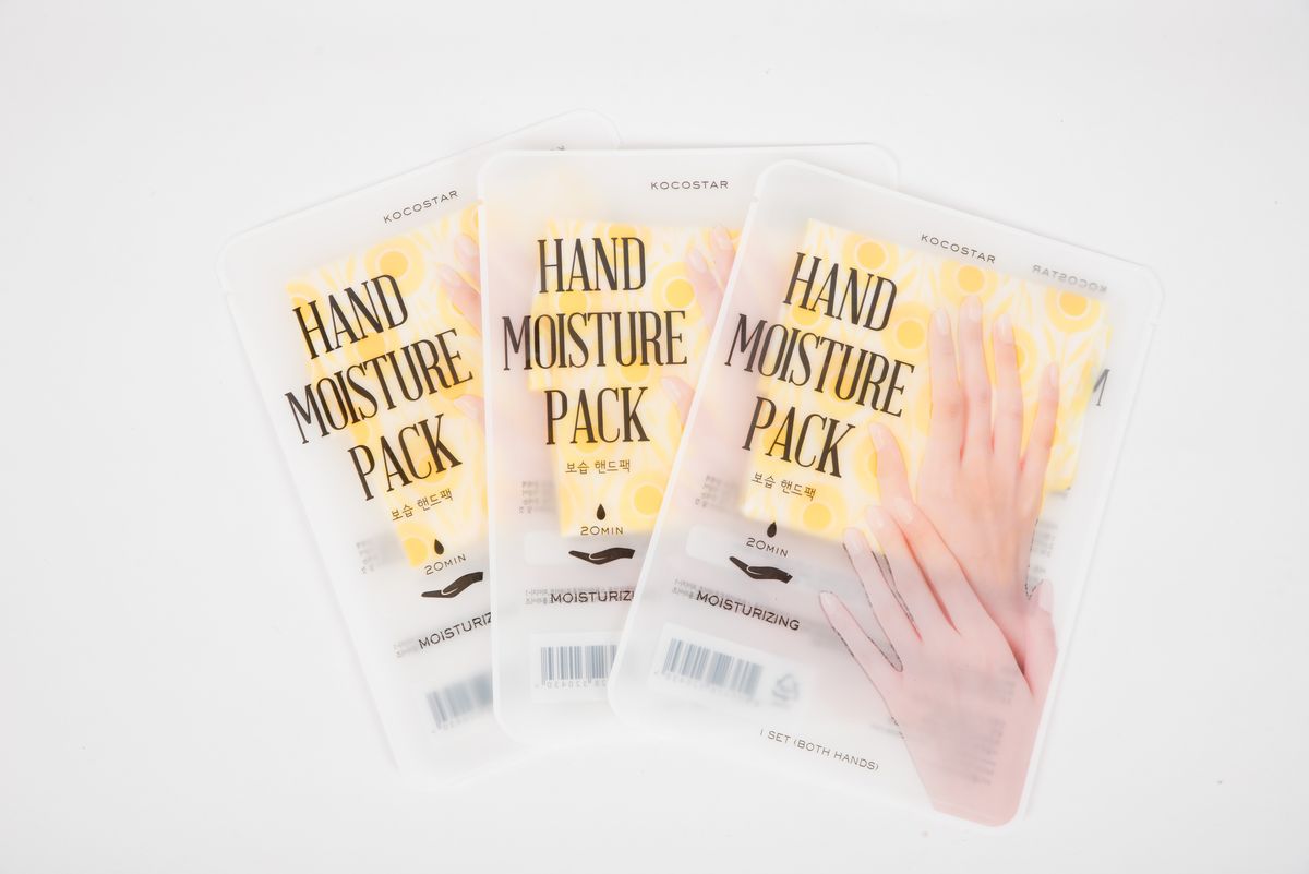 фото Kocostar Увлажняющая маска-уход для рук (желтая), 16 мл / Hand Moisture Pack (Yellow)