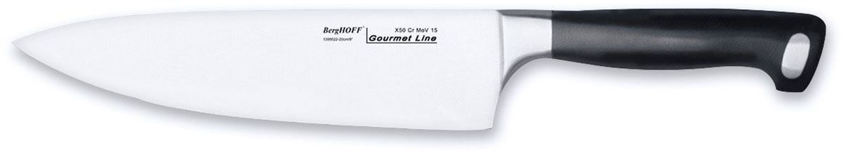 фото Нож поварской Gourmet 20 см, цвет: металлик-черный Berghoff