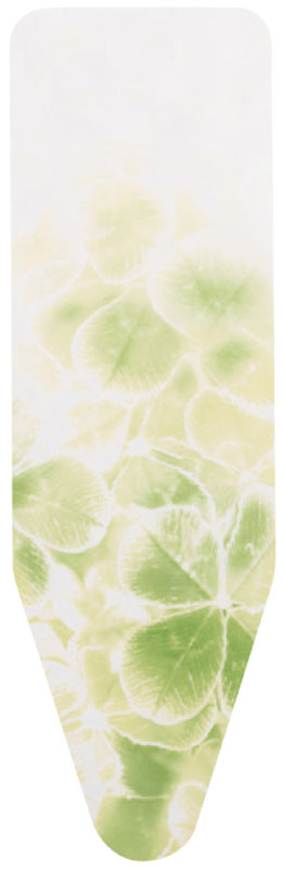 фото Чехол для гладильной доски Brabantia "Perfect Fit. Листья клевера", 8 мм, 124 х 38 см. 265006