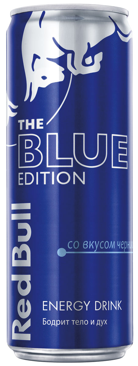 Red Bull Blue Edition энергетический напиток, 0,355 мл