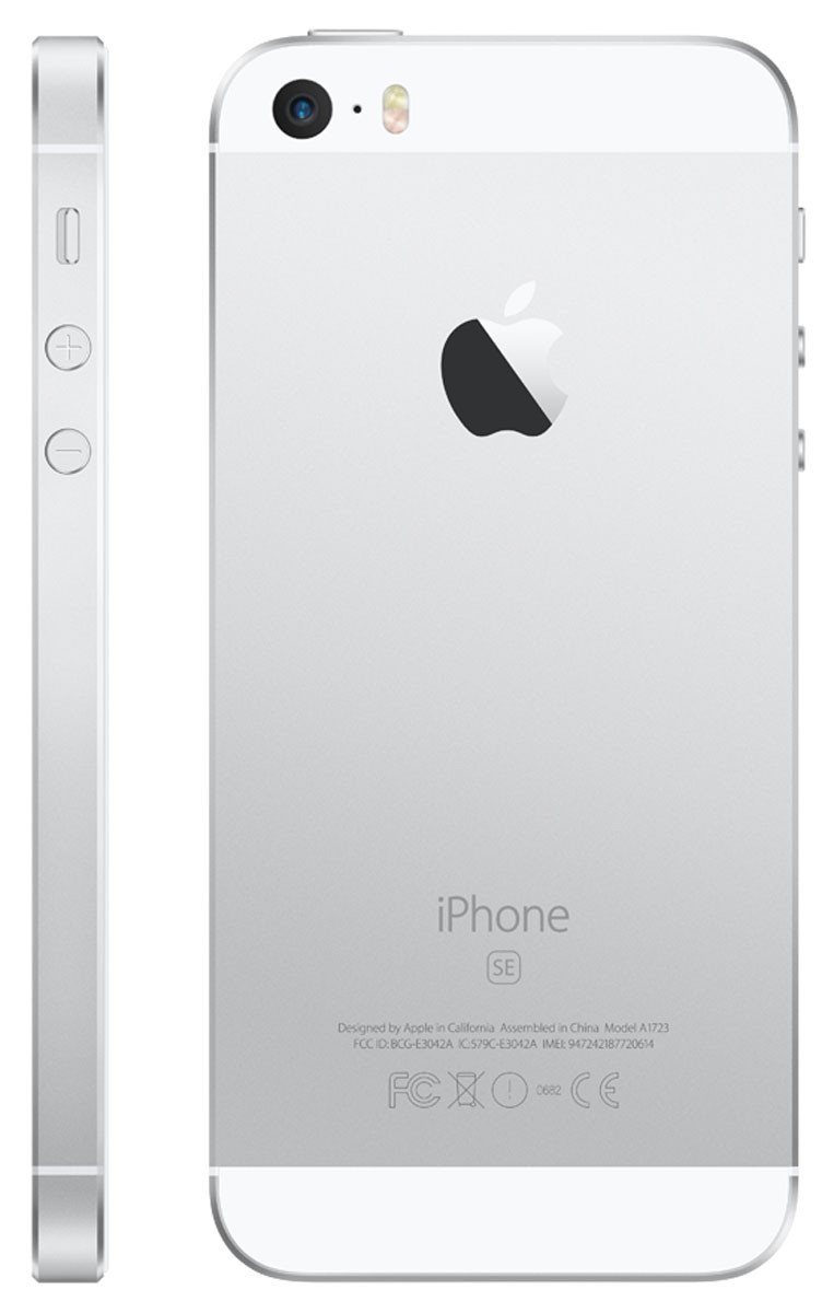 фото Смартфон Apple iPhone SE 128 ГБ, серебристый