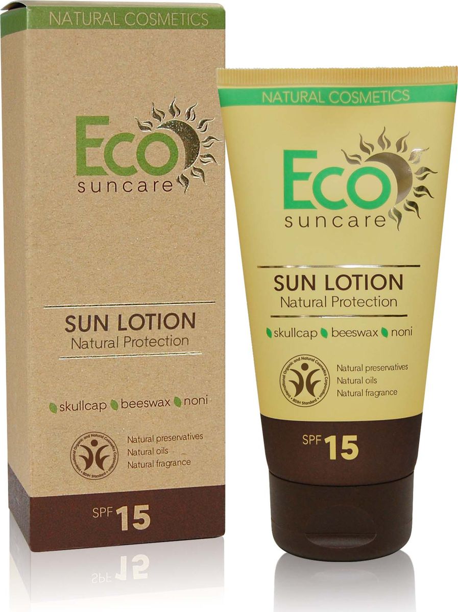 Eco Suncare Натуральное солнцезащитное молочко -Natural Sun Protection Lotion SPF 15 -125мл