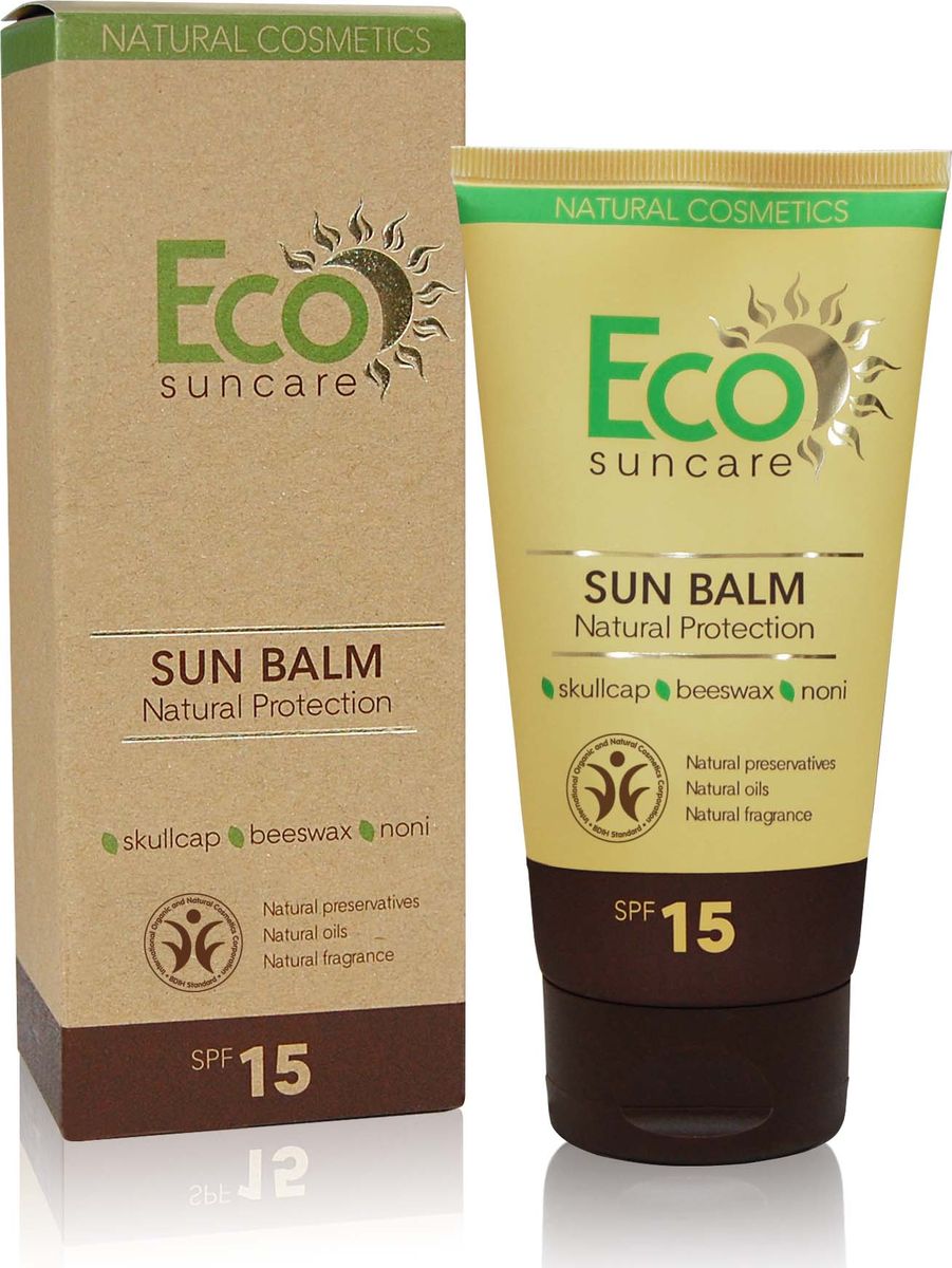 Eco Suncare Натуральный солнцезащитный бальзам -Natural Sun Protection Balm SPF 15 -125мл