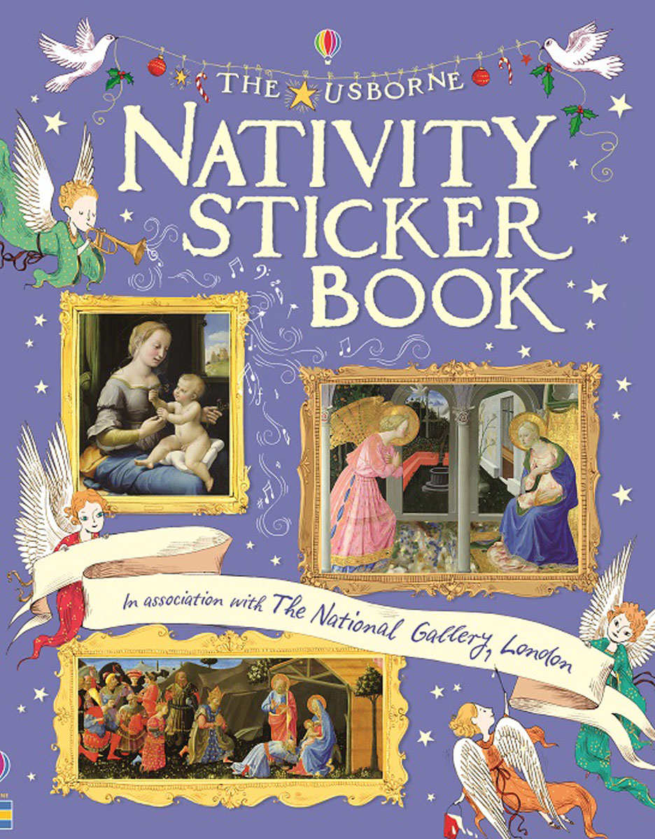 фото Nativity Sticker Book (Sticker Books) Usborne publishing ltd.