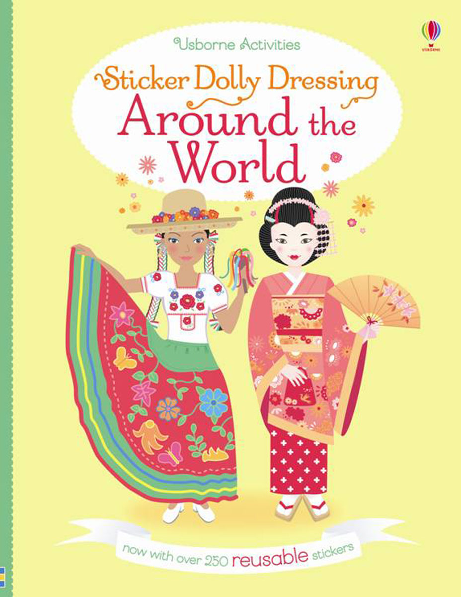 фото Around the World (Sticker Dolly Dressing) Usborne publishing ltd.