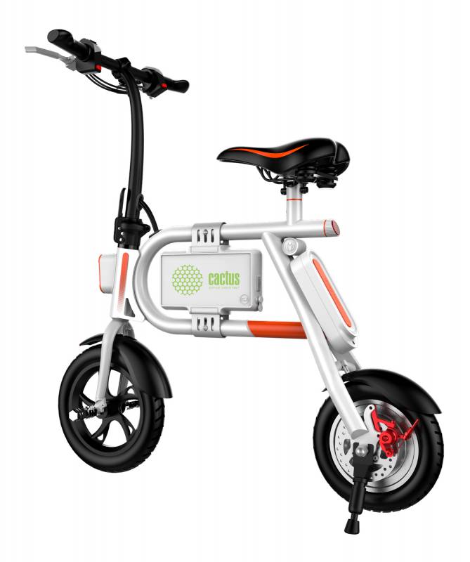 фото Электробайк Cactus CS-EBIKE-P1_WT 4400mAh, цвет: белый