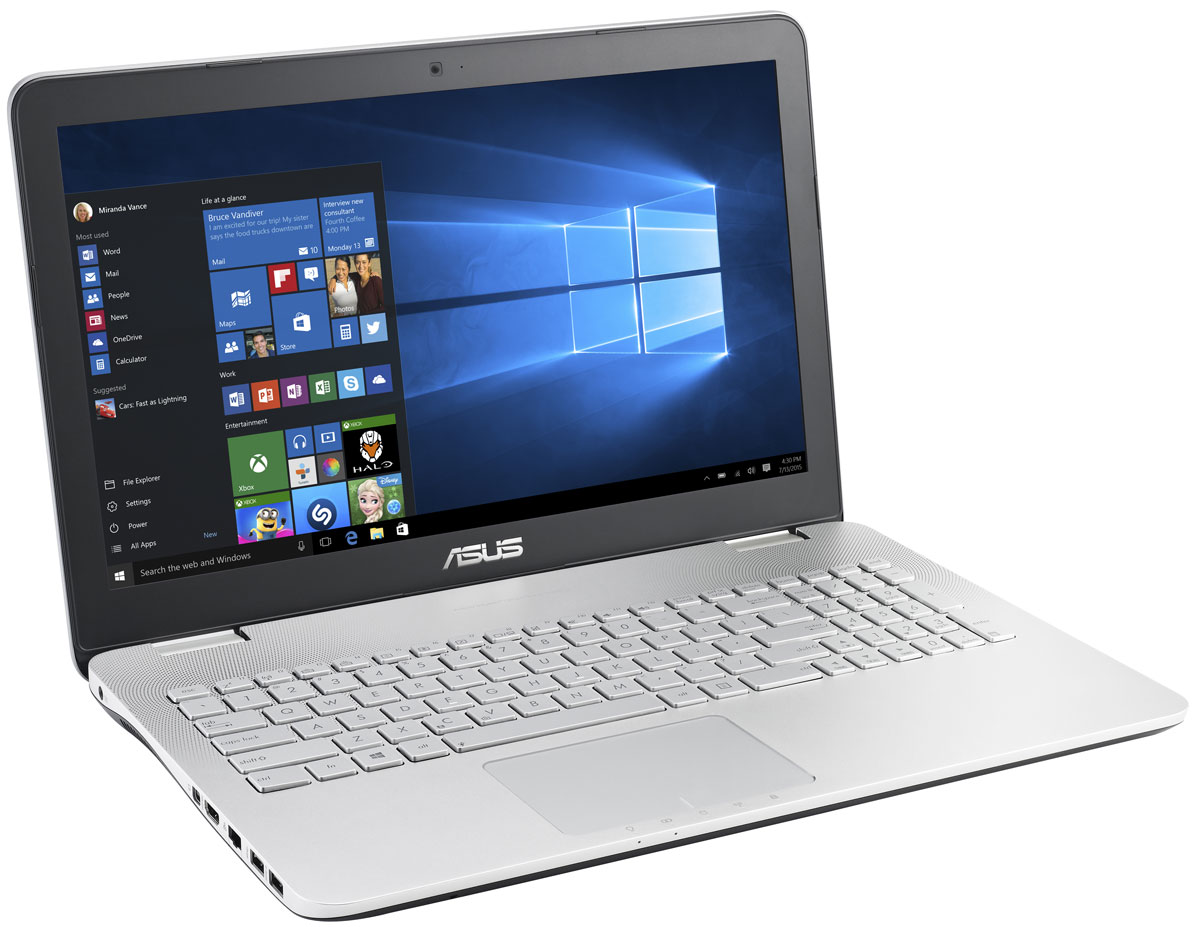 фото 15.6" Ноутбук ASUS VivoBook Pro N552VW-FW325T (90NB0AH1-M03920), серый