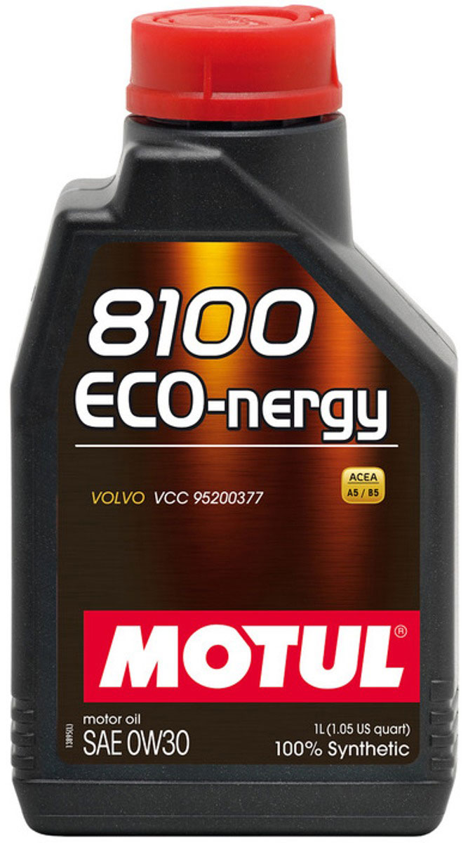 фото Масло моторное Motul "8100 Eco-Nergy", синтетическое, 0W-30, 1 л