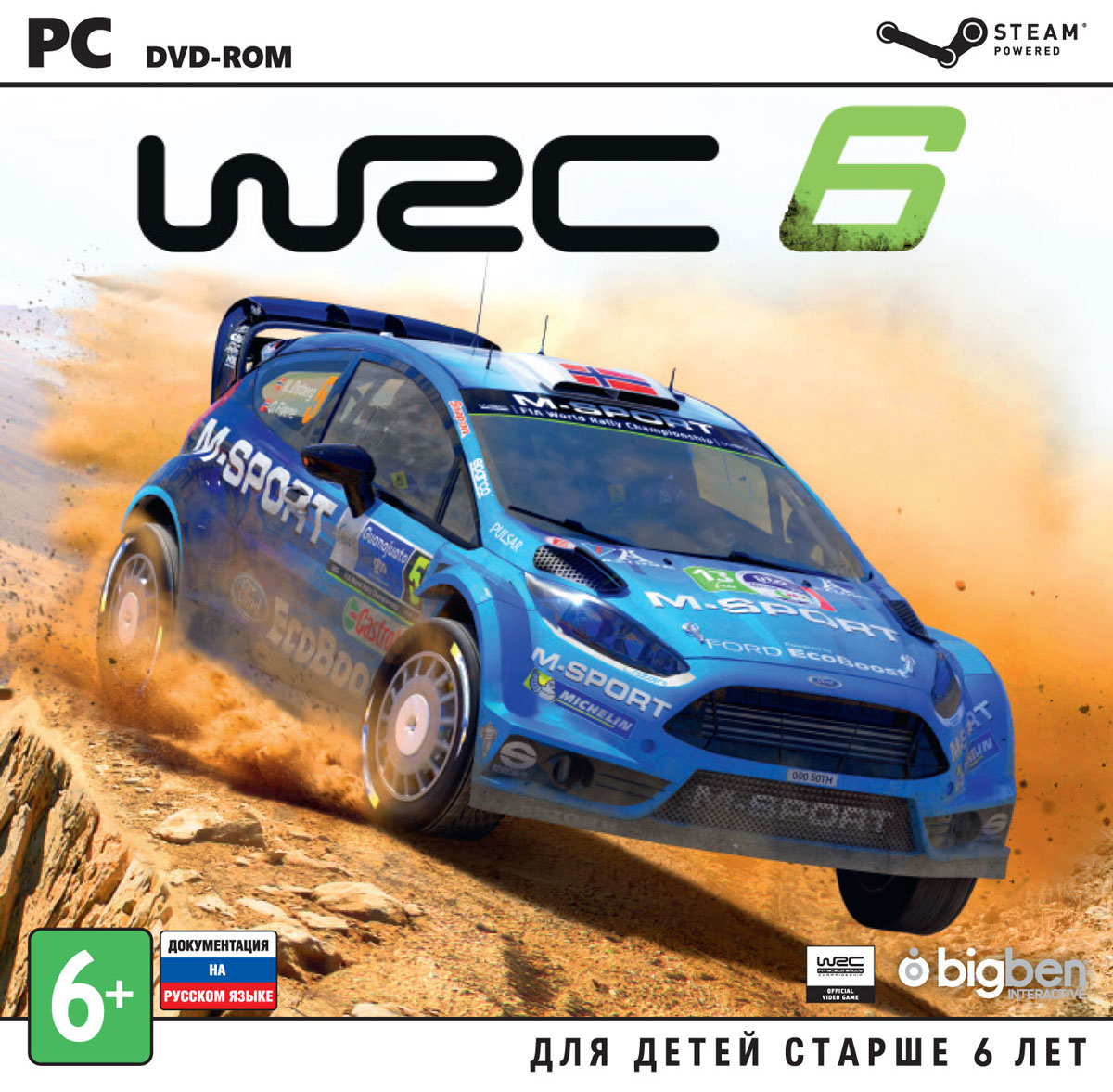 Игра WRC 6 FIA World Rally Championship (PC, Английская версия) купить по  низкой цене с доставкой в интернет-магазине OZON (882760012)