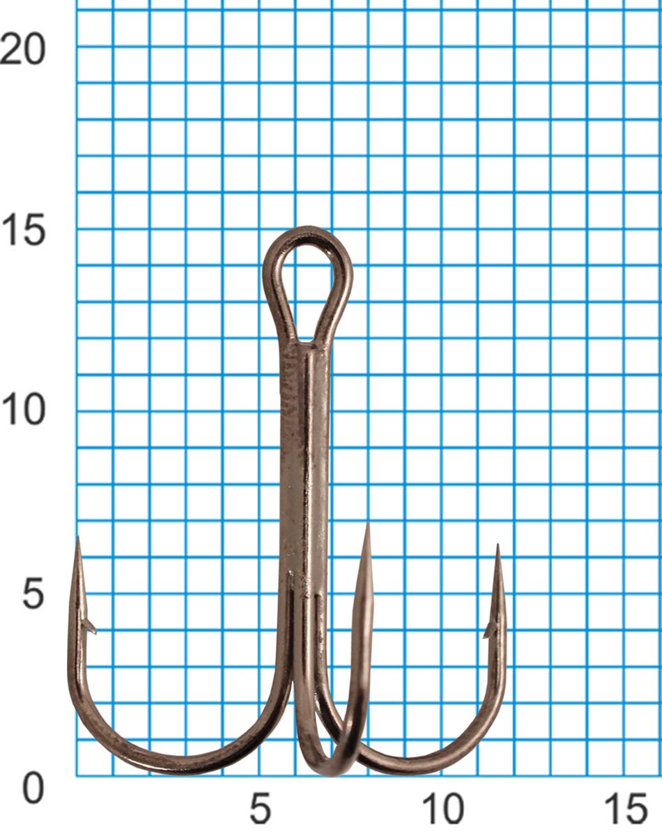 фото Крючок рыболовный SWD "Scorpion", тройной, №10, 30 шт