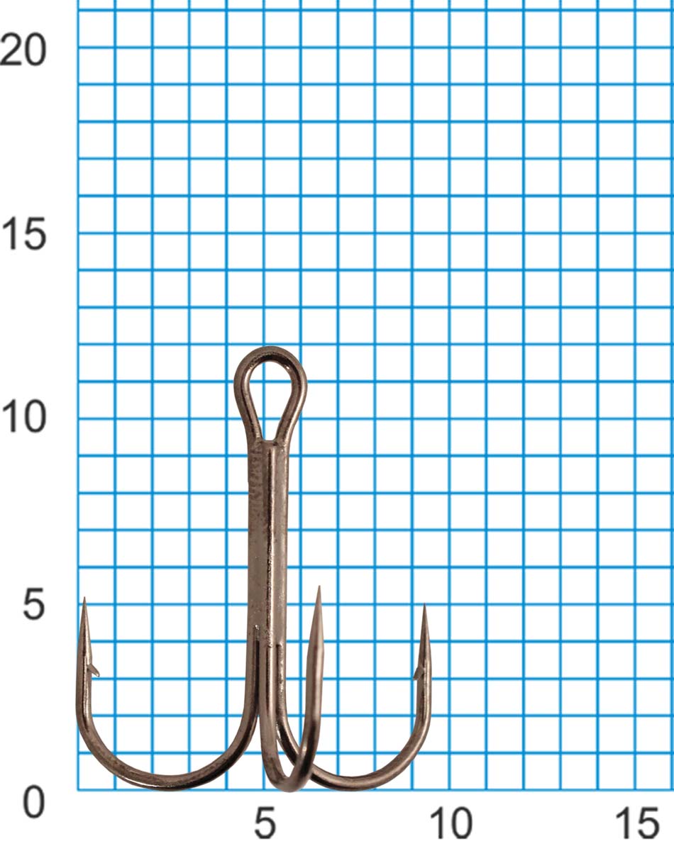 фото Крючок рыболовный SWD "Scorpion", тройной, №12, 30 шт