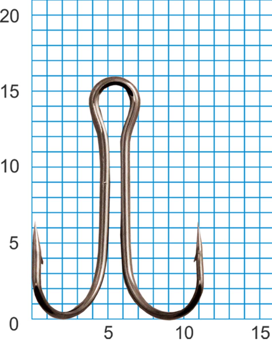 фото Крючок рыболовный SWD "Scorpion", двойной, №8, 30 шт