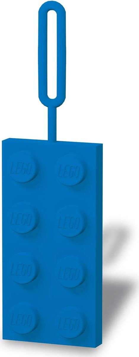 Бирка для багажа LEGO, цвет: синий. 51390