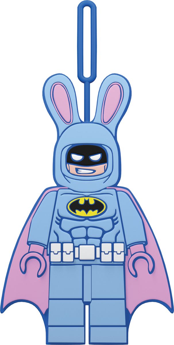 фото Бирка для багажа LEGO Batman Movie "Easter Bunny Batman". 51755 Iq hong kong limited