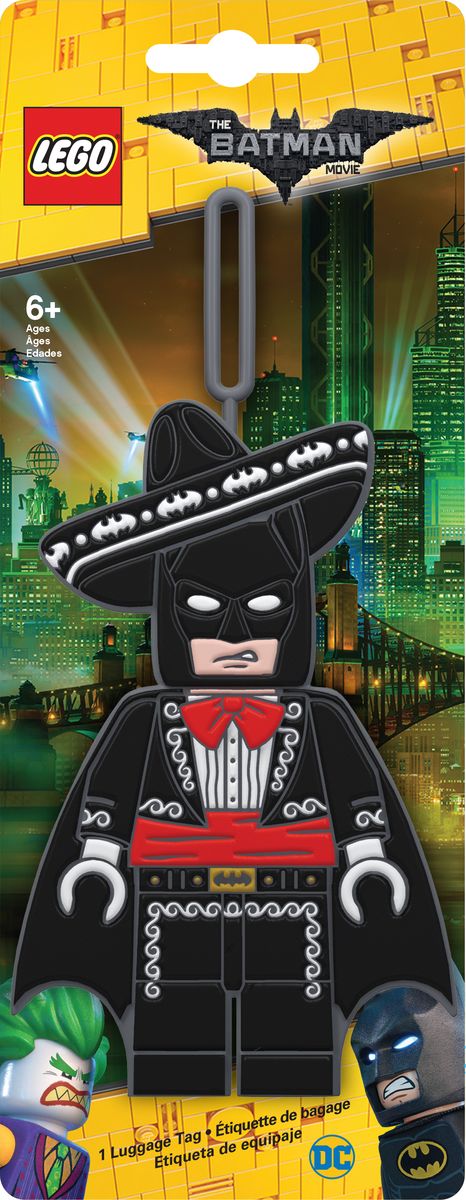 фото Бирка для багажа LEGO Batman Movie "Mariachi Batman". 51756 Iq hong kong limited