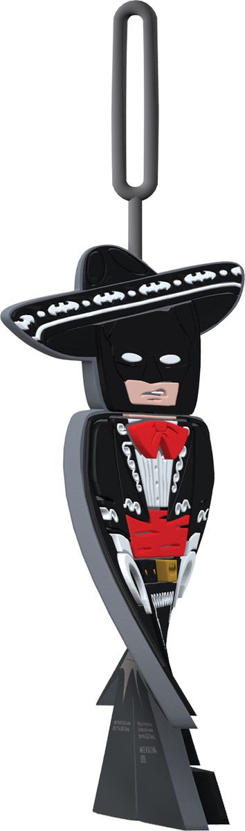 фото Бирка для багажа LEGO Batman Movie "Mariachi Batman". 51756 Iq hong kong limited