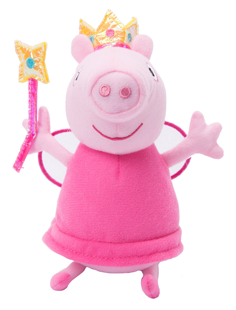 фото Мягкая игрушка Свинка Пеппа "Пеппа-фея с палочкой" Peppa pig (свинка пеппа)