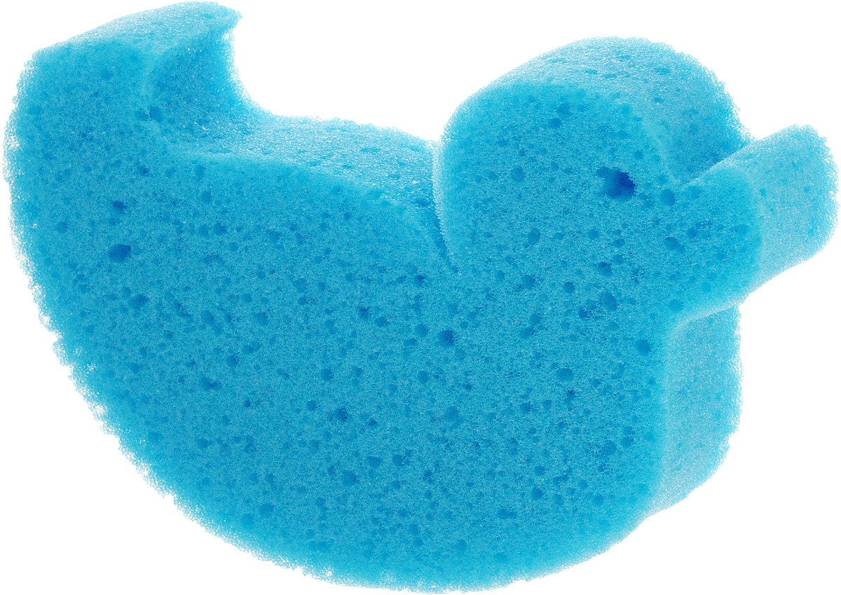 фото Canpol Babies Губка для купания Утка цвет голубой