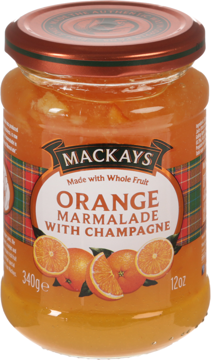 Mackays Десерт фруктовый из апельсина с шампанским, 340 г