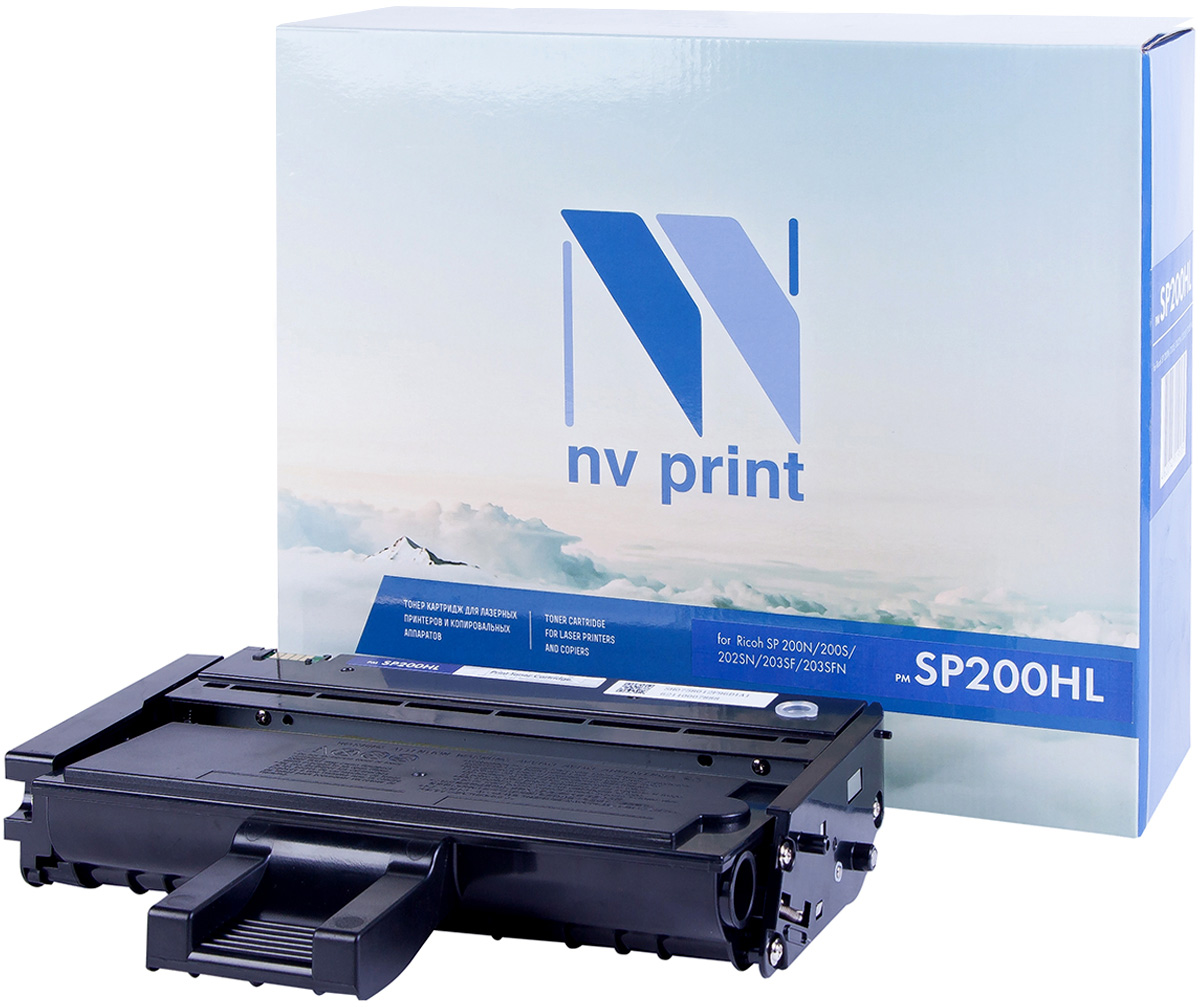 фото NV Print NV-SP200HL, Black тонер-картридж для Ricoh SP-200N/200S/202SN/203SF/203SFN