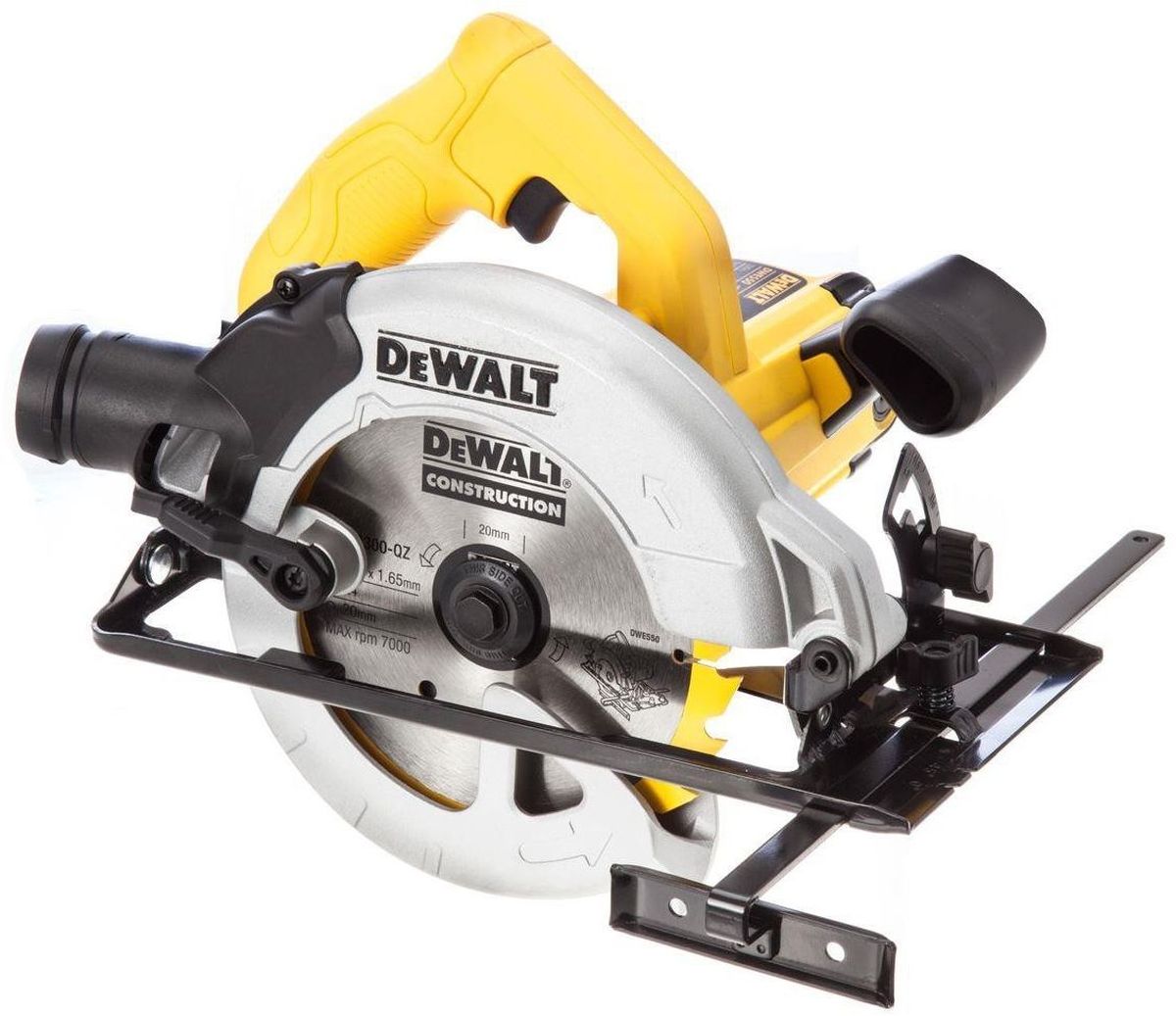 фото Пила дисковая "DeWalt", электрическая. DWE550