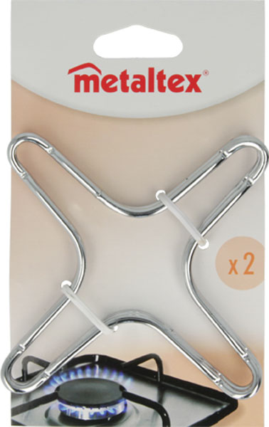 фото Подставки на газовую плиту "Metaltex", 2 шт