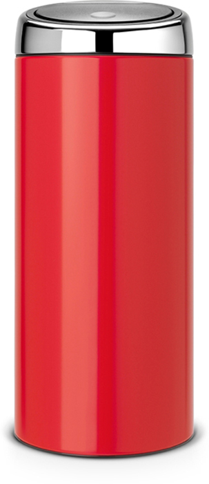 фото Бак мусорный Brabantia "Touch Bin", цвет: красный, 30 л. 483844