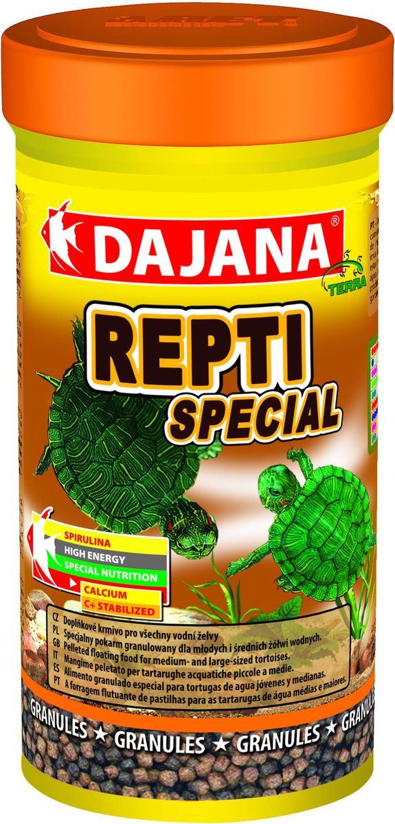 фото Корм для водных черепах Dajana "Repti Special", 100 мл