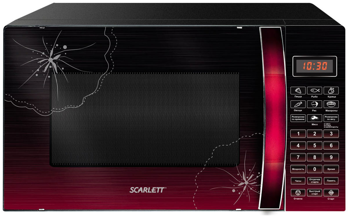 фото Микроволновая печь Scarlett SC-MW9020S04D, Cherry