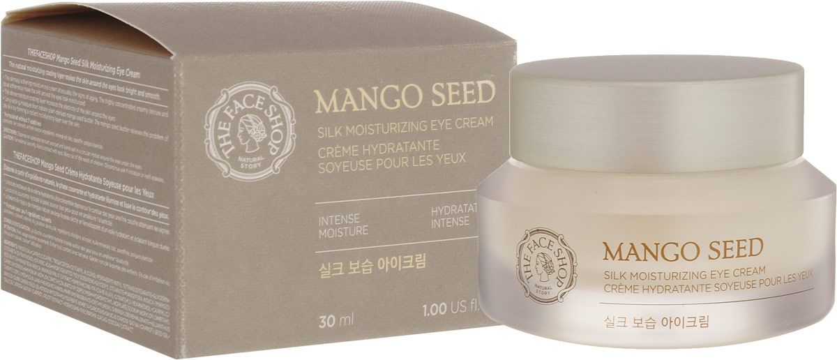 The Face Shop крем для глаз Mango Seed Silk Moisturizing, 30 мл