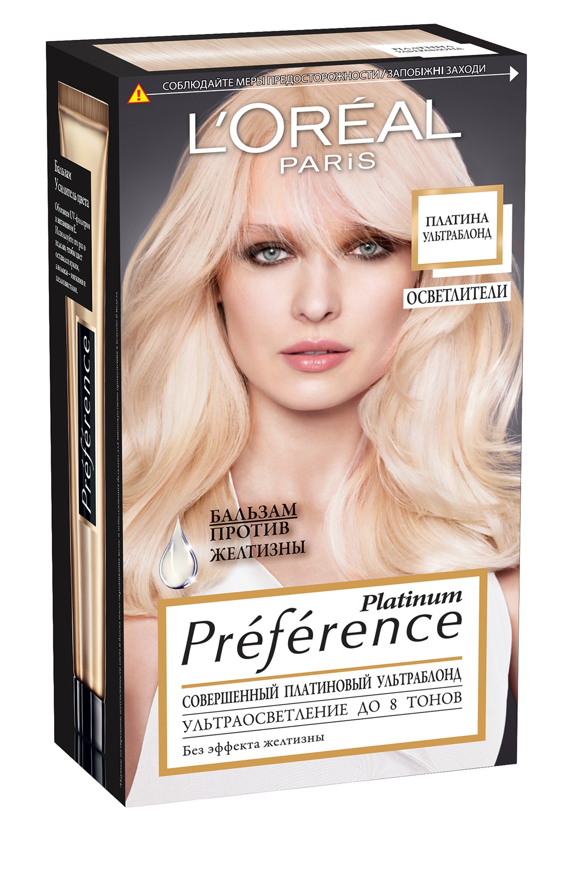 фото L'Oreal Paris Стойкая краска для волос "Preference, Платина Ультраблонд", 8 тонов осветления