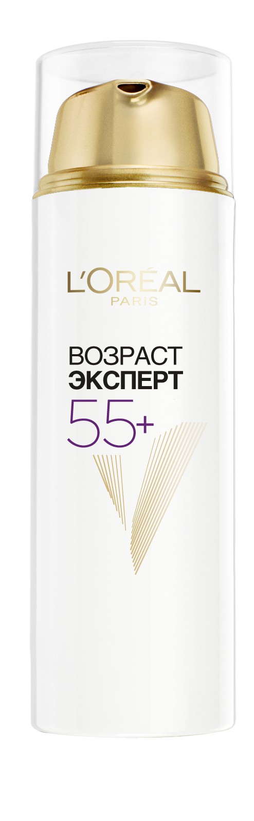 фото L’Oreal Paris "Возраст Эксперт" Антивозрастной комплексный уход-скульптор против морщин для лица, шеи и зоны декольте 55+, 50 мл L'oreal paris