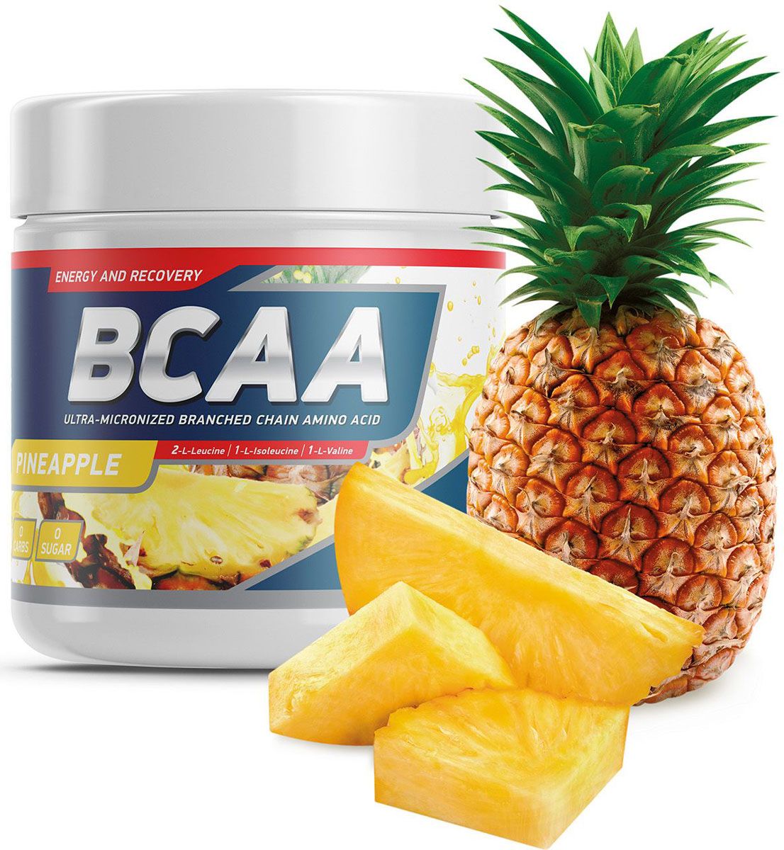 Аминокислоты Geneticlab "BCAA 2:1:1", ананас, 250 г — купить в интернет ...